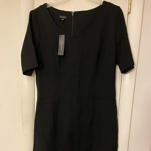 NWT Talbots Black Midi Dress Size 10